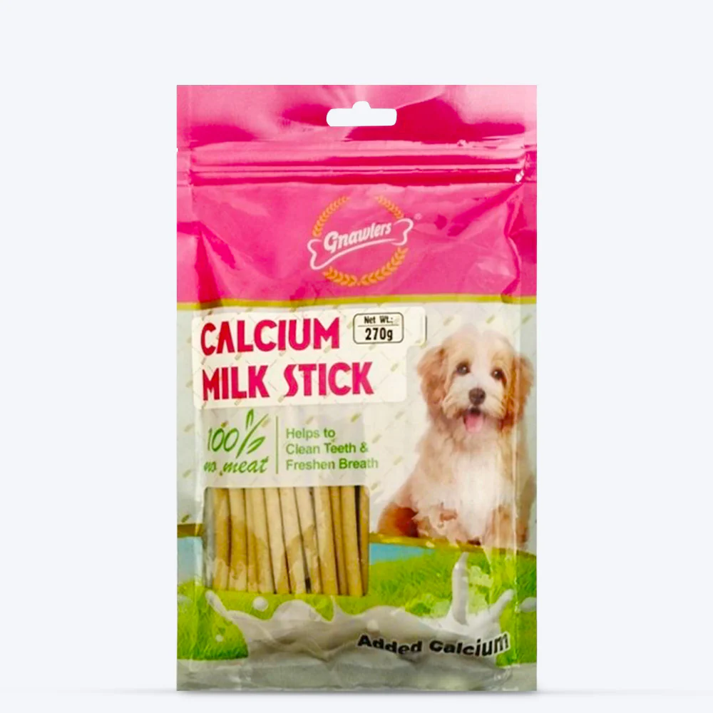 GNAWLERS CALCIUM MILK STICK 270 gm