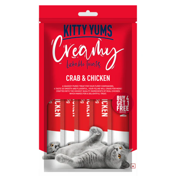 KITTY YUMS CRAB & CHICKEN 75 gm