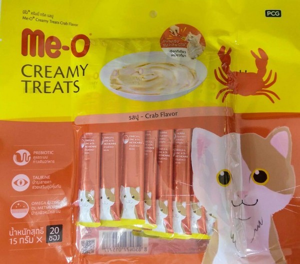 MEO-CREAMY TREAT CRAB 300 gm
