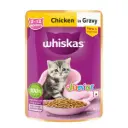 WHISKAS Kitten Chicken in Gravy Wet Cat Food 85g