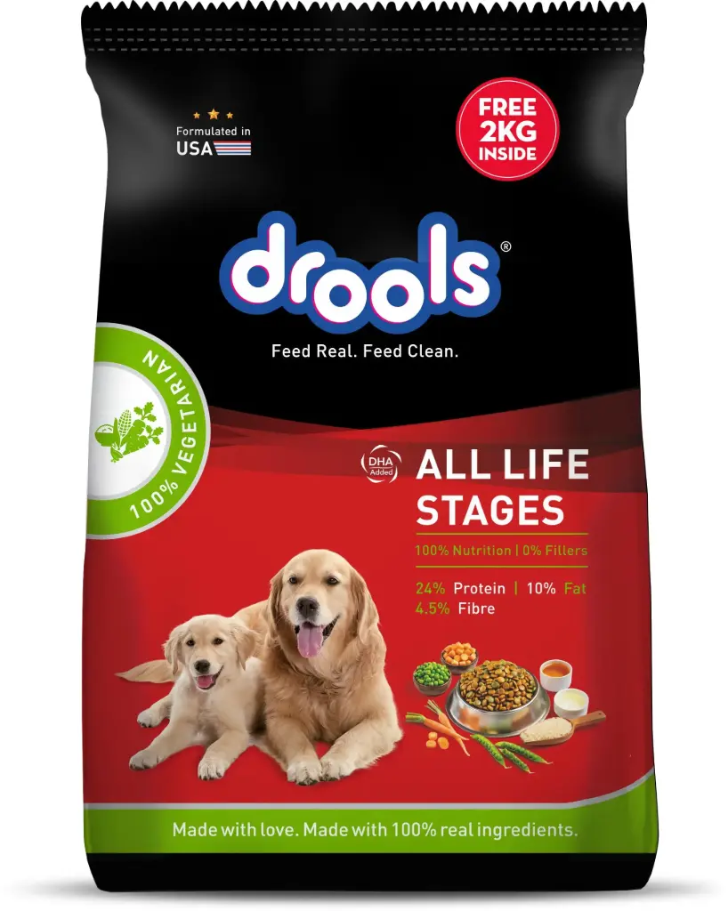 DROOLS ALL LIFE STAGE PUREVEG 8KG