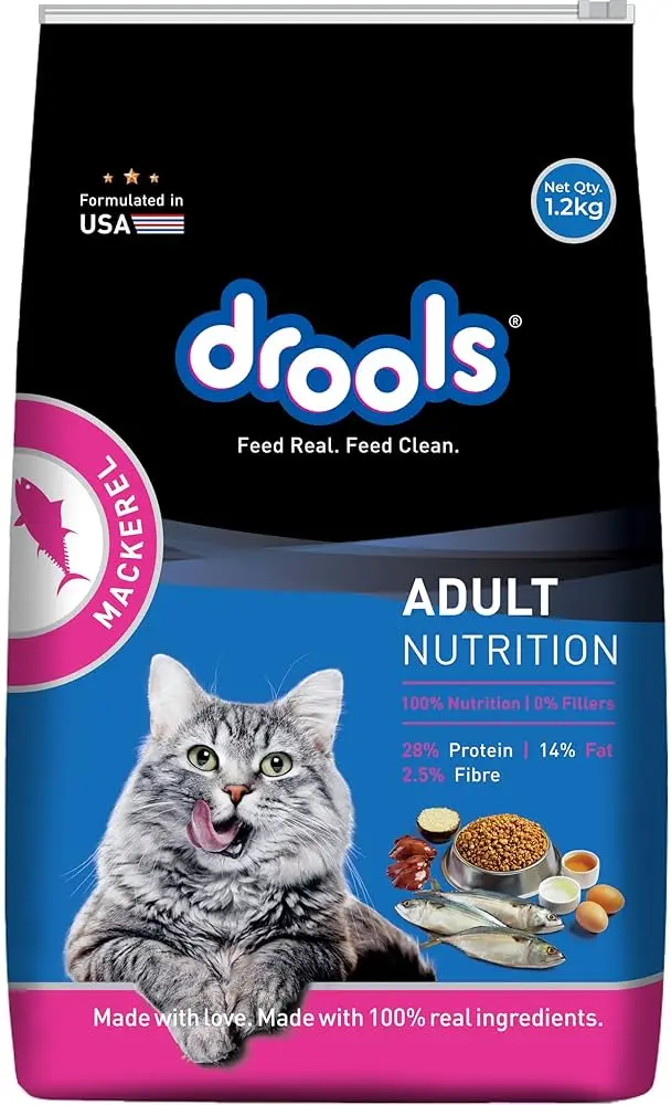 DROOLS CAT ADULT MACKEREL 1.2KG