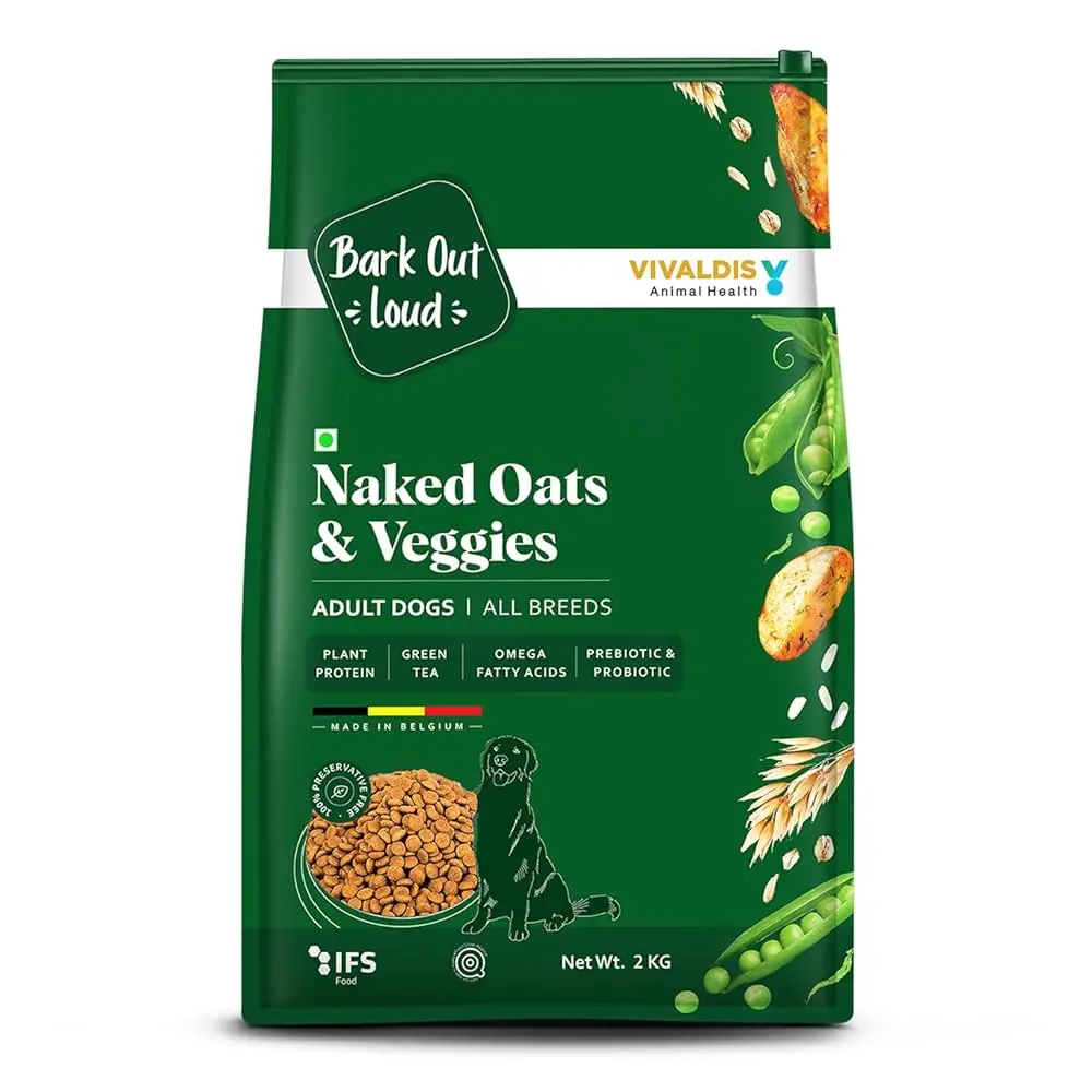 VIVALDIS NAKED OATS & VEGGIES ADULT 2KG