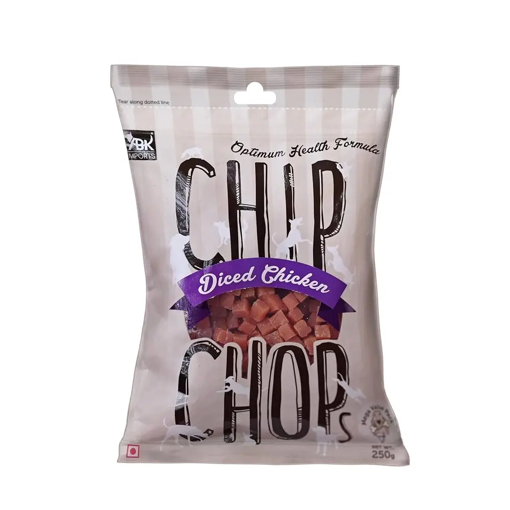 CHIP CHOPS DICED CHICKEN 250GM