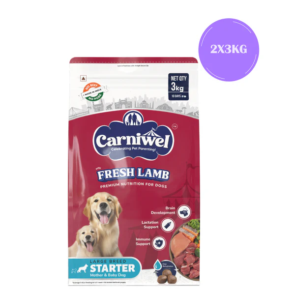 CARNIWEL FRESH LAMB SMALL BREED STARTER 3KG