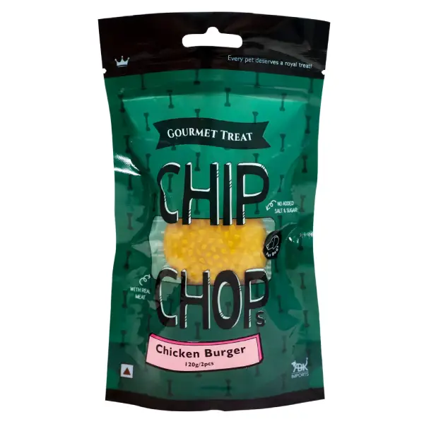 CHIP CHOPS CHICKEN BURGER 120 gm