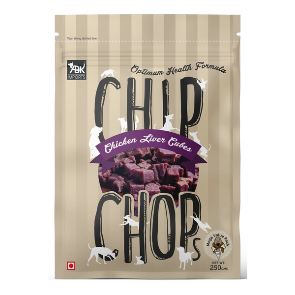 CHIP CHOPS CHICKEN LIVER CUBES 250 gm