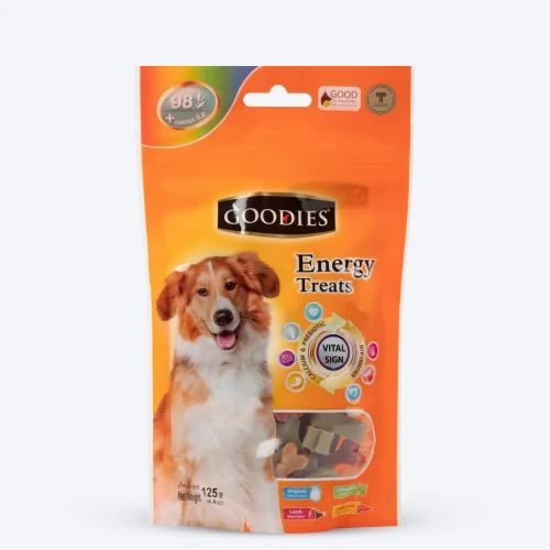 [GOODIES-ENERGY-TREATS-CUT-125GM] GOODIES ENERGY TREATS CUT BONE 125 gm