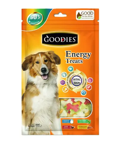 [GOODIES CUT BONE 500 gm] GOODIES ENERGY TREATS CUT BONE 450 gm