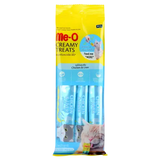 [ME-O-TREATS-CHICKEN-60GM] ME-O TREATS CHICKEN & LIVER 60 gm