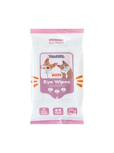 [PAWPAYA-EYE-WIPES-40] PAWPAYA EYE WIPES 40 PK