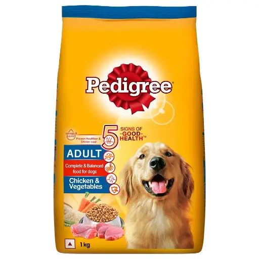PEDIGREE ADULT CHICKEN & VEG 1KG