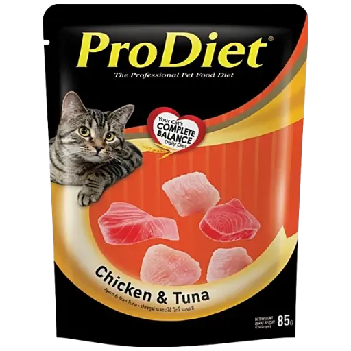 [PRODIET-CHICKEN-TUNA-GRAVY-85GM] PRODIET CHICKEN & TUNA GRAVY 85 gm