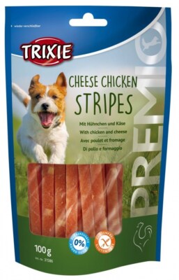 [TRIXIE-CHEESE-CHICKEN-STRIPES-10] TRIXIE CHEESE CHICKEN STRIPES 100 gm