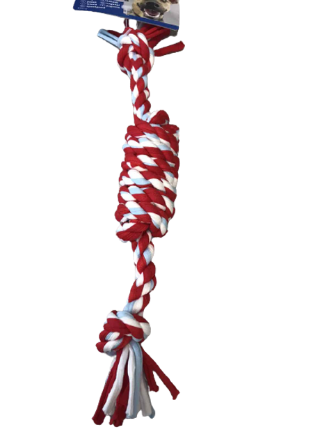 [TRIXIE-PLAYING-ROPE-KNOTS] TRIXIE PLAYING ROPE WITH KNOTS 31CM 1 PC