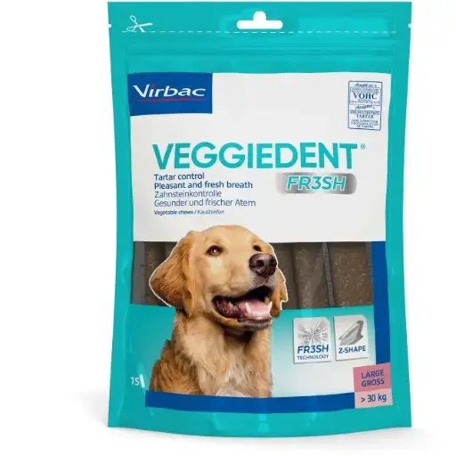 [VIRBAC-VEGGIEDENT-FRESH-LARGE] VIRBAC VEGGIEDENT FRESH LARGE 1 PK