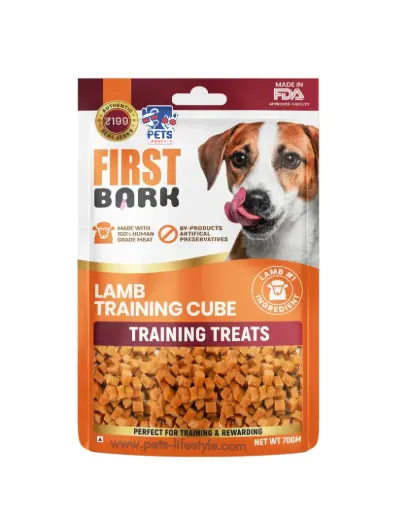 FIRST BARK LAMB TRAINING CUBE 70 GM