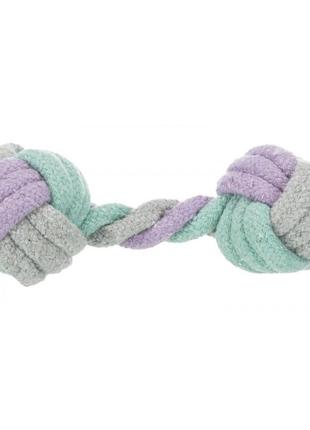 [TRIXIE-ROPE-DUMBBELL-15CM] TRIXIE ROPE DUMBBELL 15CM