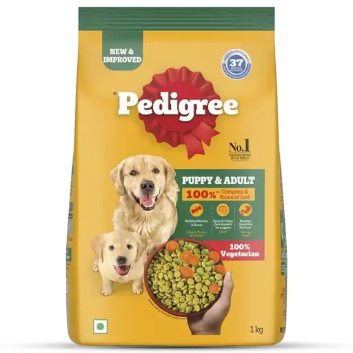 [PEDIGREE-PUPPY-ADULTR-PURE-1KG] PEDIGREE PUPPY&ADULTR PURE VEG 1 KG