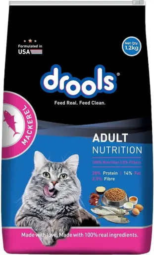 [DROOLS-CAT-ADULT-MACKEREL-2KG] DROOLS CAT ADULT MACKEREL 1.2KG