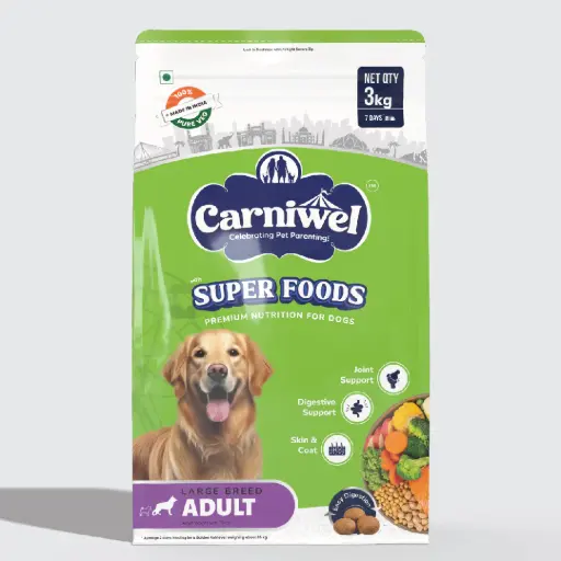 [CARNIWEL-VEG-LARGE-BREED-3KG] CARNIWEL VEG LARGE BREED ADULT 3KG