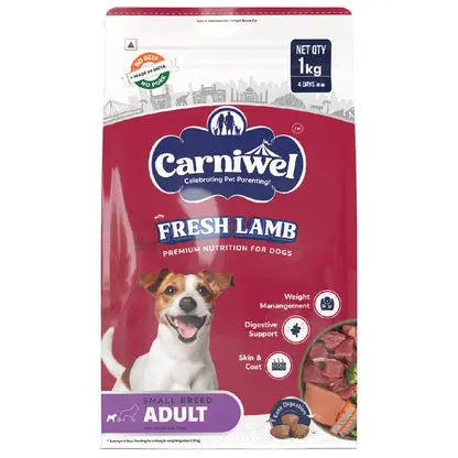 [CARNIWEL-ADULT-FRESH-LAMB-1KG] CARNIWEL ADULT FRESH LAMB 1 Kg