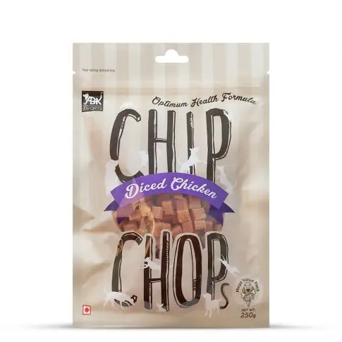 [dicedchickendogtreats-70] CHIP CHOPS DICED CHICKEN 70 gm