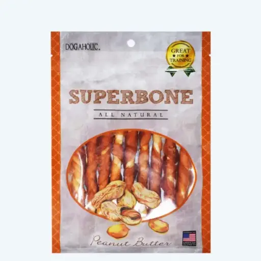[DOGAHOLIC-SUPERBONE-PEANUT-BUTTE] DOGAHOLIC SUPERBONE PEANUT BUTTER 9 STICKS