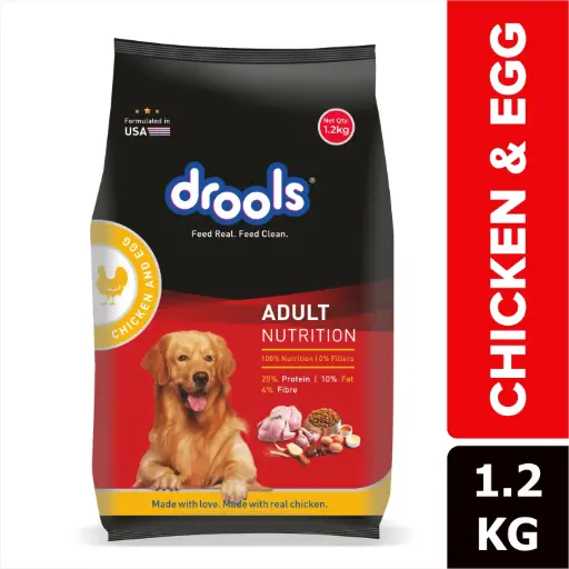 DROOLS ADULT CHICKEN & EGG 1.2 Kg