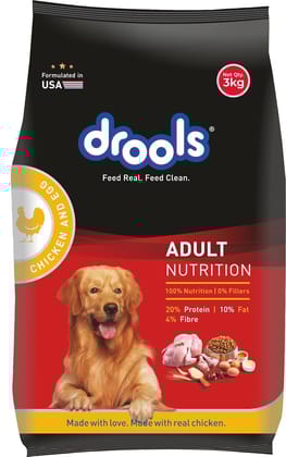DROOLS ADULT CHICKEN & EGG 3 Kg